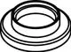 AXOR-HG-Rosette-Axor-Uno-4-Loch-Fliesenrand-chrom-96501000 gallery number 1